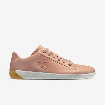 Pink Women's Vivobarefoot Geo Court II Casual Shoes | Philippines 0205VRWD